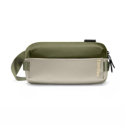 tomtoc 3L Compact EDC Sling Bag, Chest Shoulder Crossbody Sling Daypack for Men Women, Water-resistant Lightweight Everyday Carry Casual Pack for Nintendo Switch 2, Tactical, Travel, Work, Gym, Sport
