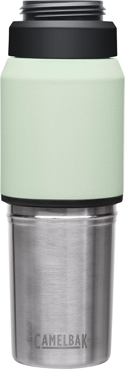CamelBak MultiBev Insulated Water Bottle & Travel Cup, Stainless Steel