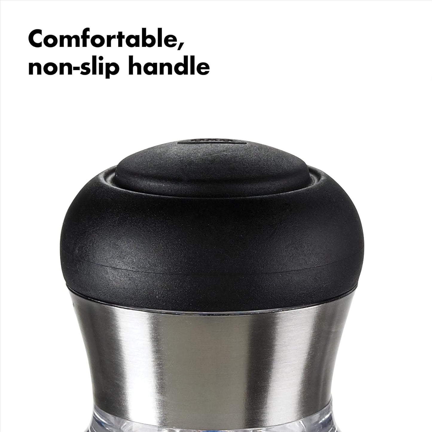 OXO Steel Palm Brush with Soap Dispenser - Perfect for Dish Cleaning
