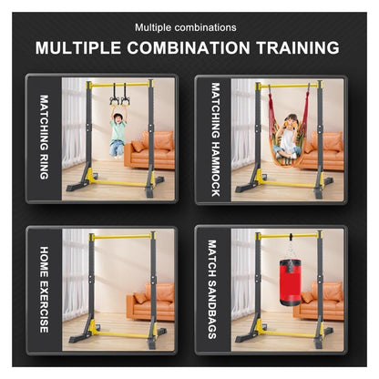 UXALoH6 Gymnastics Bar Portable Pull-up Bar Station Free Standing Pull Up Bar for Home Gym