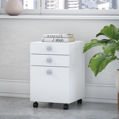 Bush Business Furniture Hybrid L Shaped Table Desk with Metal Legs, 72W x 30D, Platinum Gray