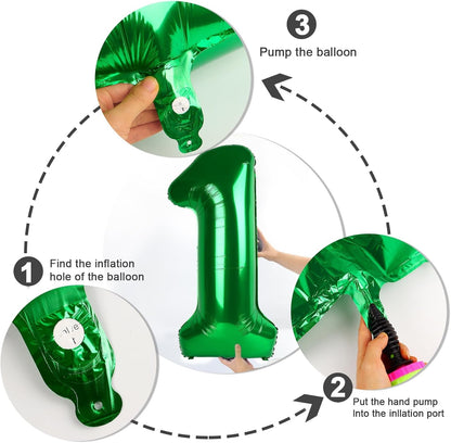 Big 40-Inch Dark Green Number 23 Balloon by [Brand Name] | Perfect for 23rd Birthday & Graduation Celebrations