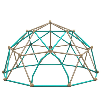 Virubi 12 FT Climbing Dome for Kids 3-10, Geometric Jungle Gym, Outdoor Play Equipment Supports 1000 lbs, Anti-Rust Easy Assembly