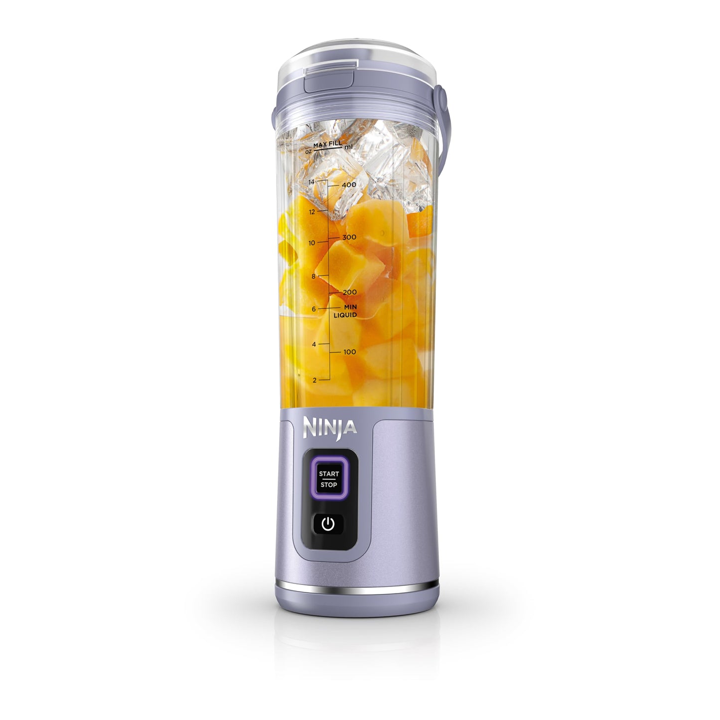 Ninja BC151BK Blast Portable Blender, Cordless, 18oz. Vessel, Personal Blender-for Shakes & Smoothies, BPA Free, Leakproof-Lid & Sip Spout, USB-C Rechargeable, Dishwasher Safe Parts, Black