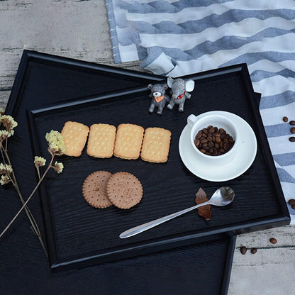 16 11 Inches x Extra Large Solid Wood Serving Tray for Tea Coffee Table Snack Food Meals Serving Plate Kitchen Party