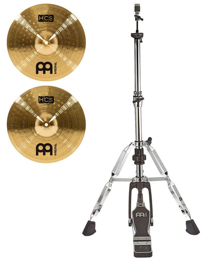 Cajon Box Drum Set Kit for Low Volume Acoustic Music with Snare, Hihat Cymbals, Pedal, Shaker, Rods, Bag and Hardware