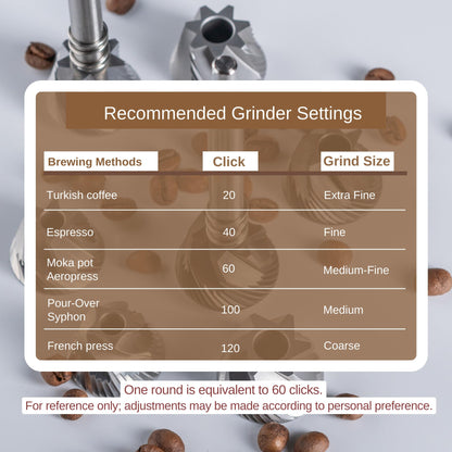 【Iron Gray】KINGrinder K6 Manual Hand Coffee Grinder with Straight Handle for French Press, Drip, Espresso with Assembly Consistency Stainless Steel Conical Burr Mill, 25-35g Capacity