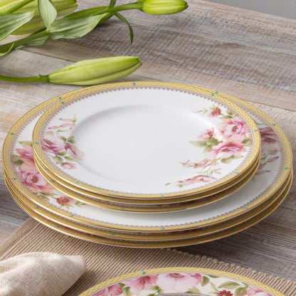 Noritake Hertford Set of 4 Salad Plates, 8-1/2"