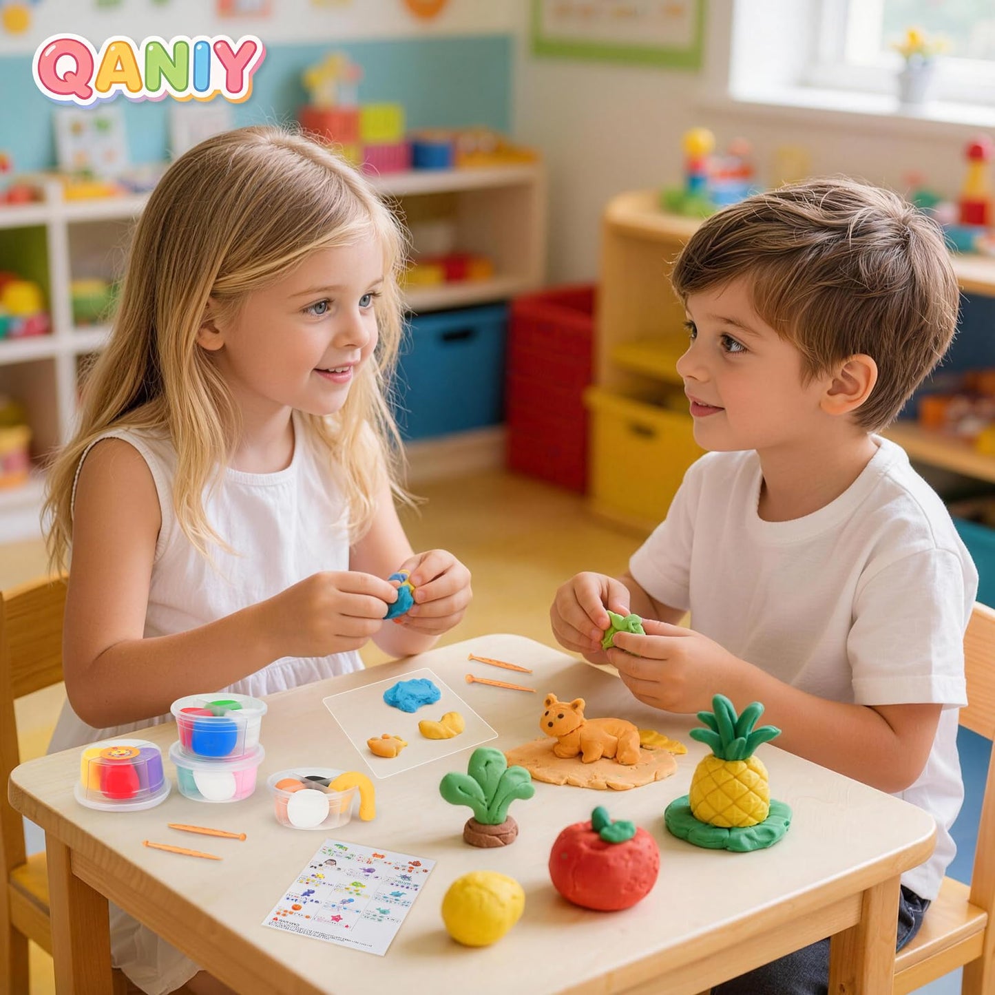 Air Dry Clay for Kids,Modeling Clay Kit,14 Species of Marine Life DIY Molding Clay Art Crafts Set,Ultra Light & Soft,Safe Non-Toxic,Toys Gifts for Age 4 5 6 7 8+ Years Old Boys Girls Kids