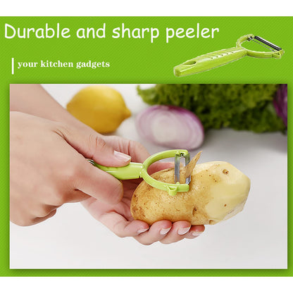 ADODU Graters For Kitchen, Cheese Grater with Container, Mandoline Slicer For Kitchen, Vegetable Grater, Carrot Shredder, Julienne Slicer and Peeler, Potato Slicer