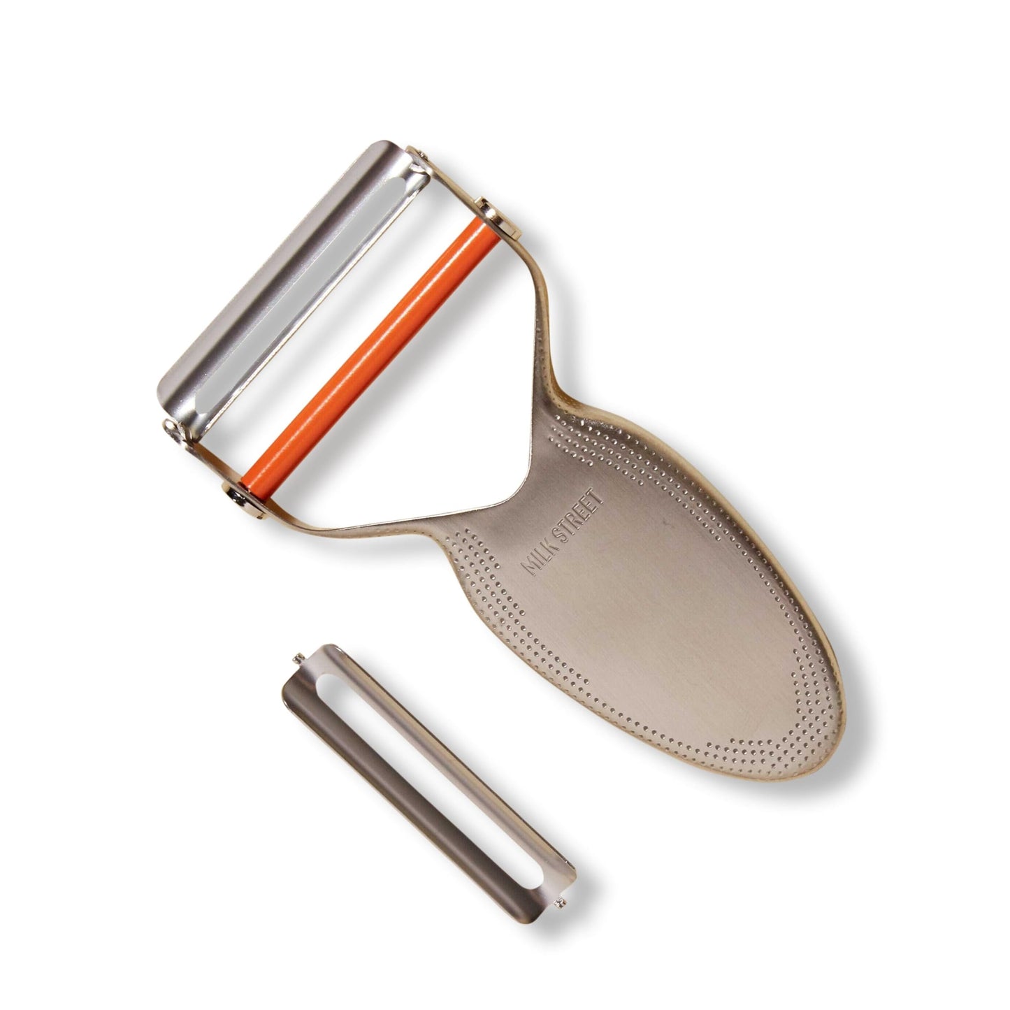 Milk Street Precision Peeler – Stainless Steel Vegetable Peeler with Replaceable Blades, Durable & Dishwasher Safe Potato Peeler for Effortless Veggie Prep