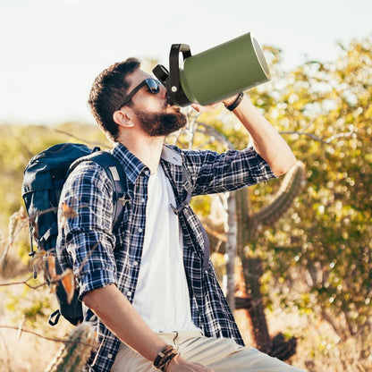 48 Proof,64oz WATERSY Half Gallon Water Bottle Insulated(Cold for Hrs),BPA Free&Leak Stainless Steel Water