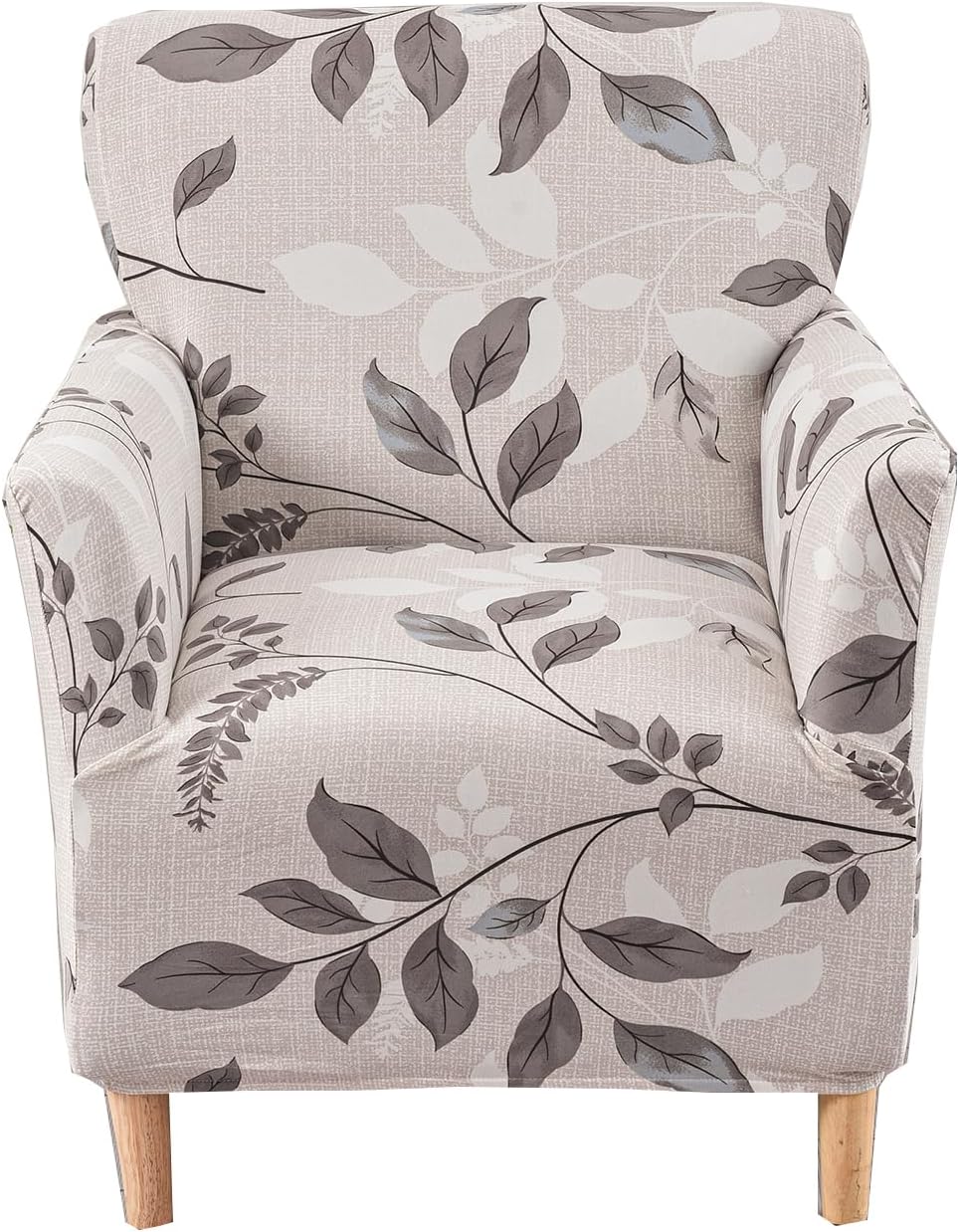 1-Piece Sofa,A19 CRFATOP Stretch Mid Century Modern Armchair Slipcover Accent Chair Covers with Arms Soft Chair
