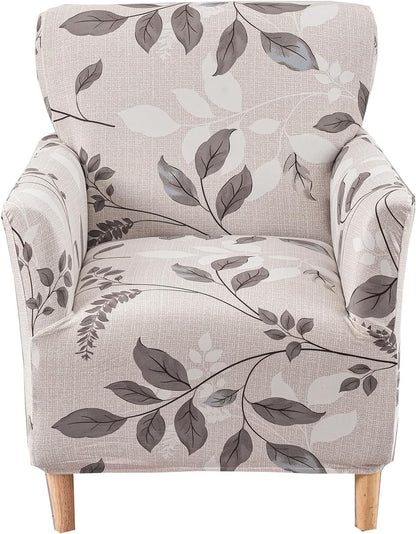 1-Piece Sofa,A19 CRFATOP Stretch Mid Century Modern Armchair Slipcover Accent Chair Covers with Arms Soft Chair