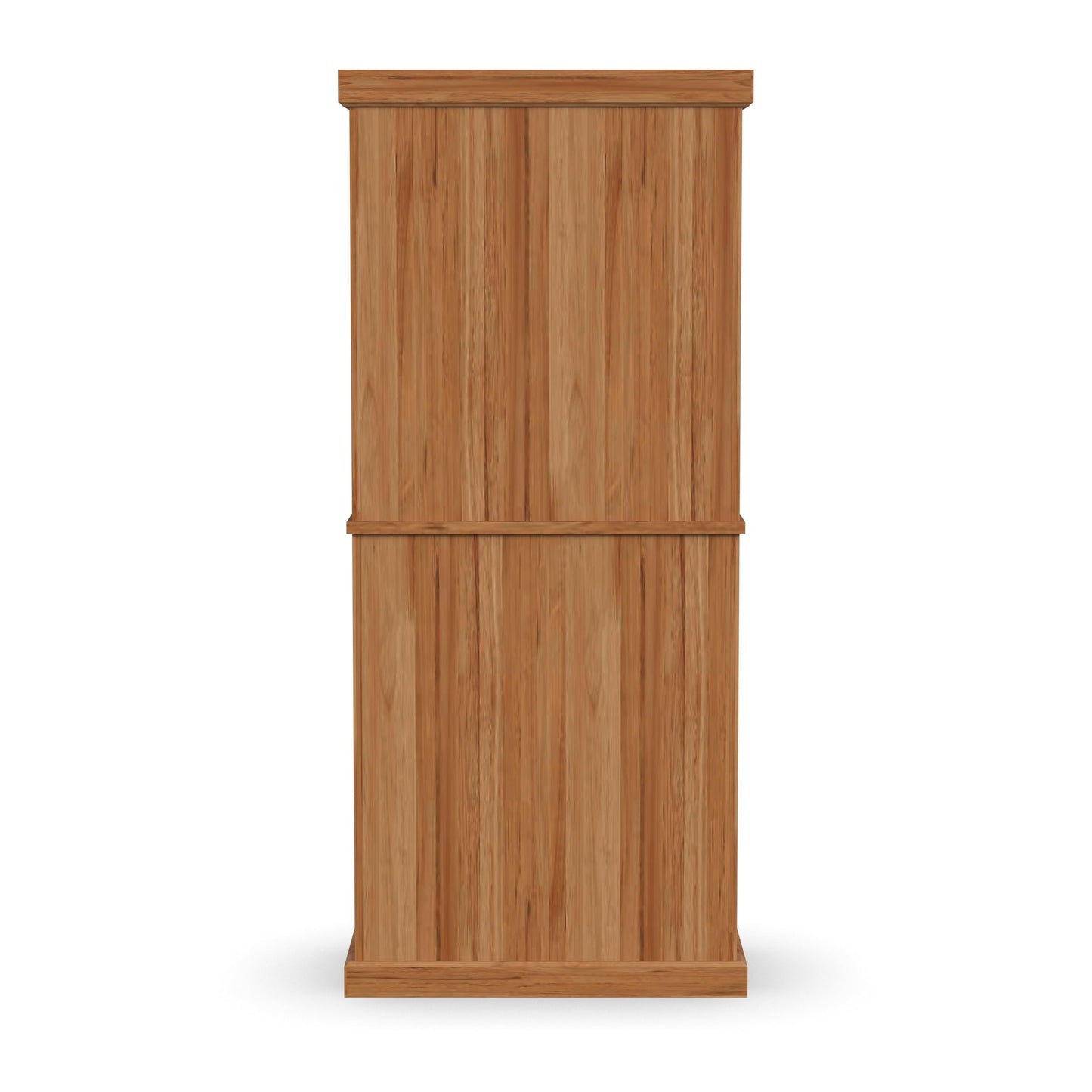 Homestyles Nantucket Natural Wood Pantry with Four Doors