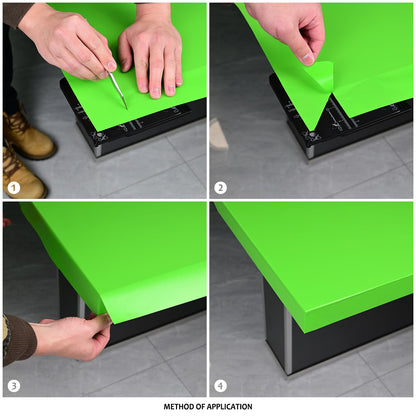 FOSHIO Aluminum Edge Wrap Cutting Template Tool, Template Ruler Drafting Tools for Furniture Wrapping, Gift Wrapping, Wallpaper, Vinyl Wrapping. Window Film Application Cutting Guide Tools