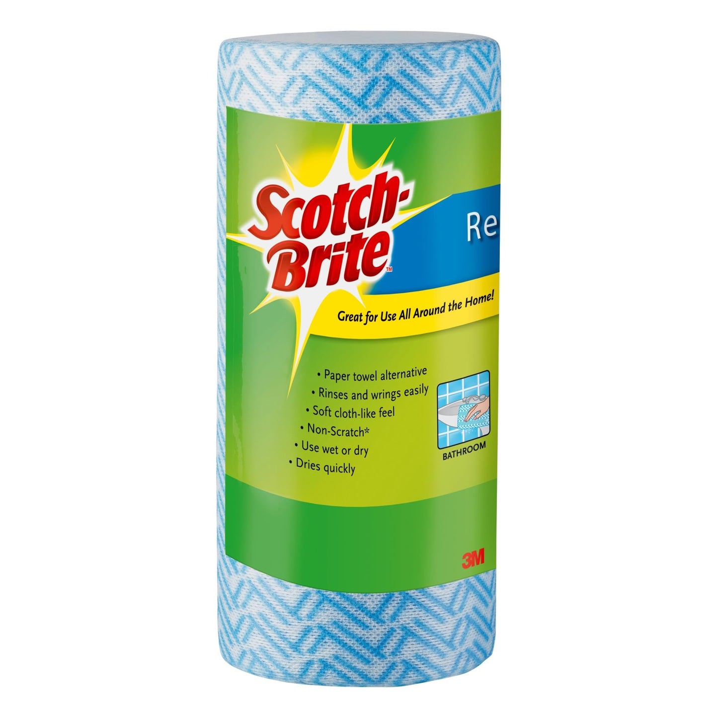 Scotch-Brite™ Multipurpose Reusable Wipes, Pack Of 40 Wipes