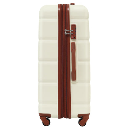 EastVita Lightweight, Beige, Carry-On 20/24/28Inch