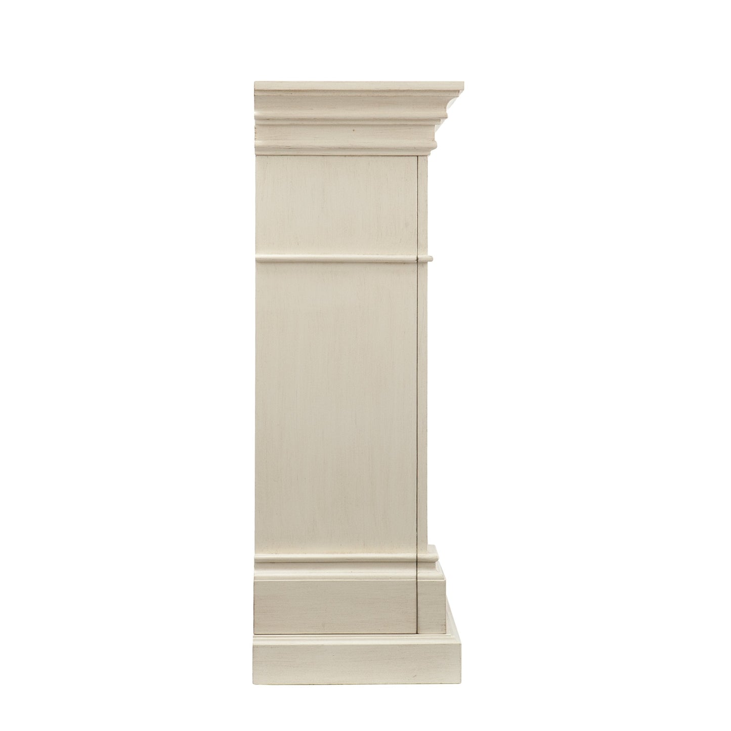 SEI Furniture - Sicilian Harvest Electric Fireplace - Ivory - Transitional Design, Ideal for Living Room, Bedroom (FE9275)