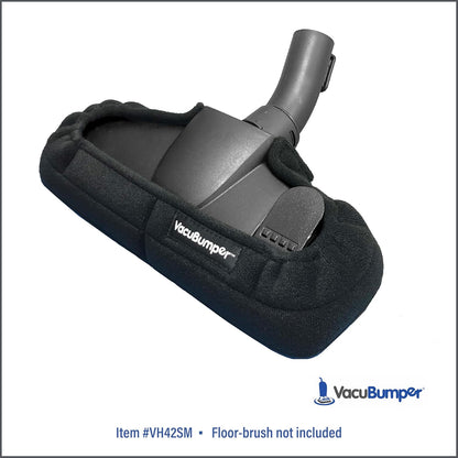Bumper Guard for Vacuum Floor Brush, Available in 2 Sizes, Small fits Front Width: 11" to 14"