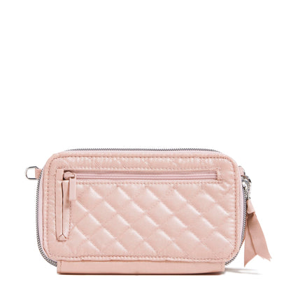 Vera Bradley Cotton All in One Crossbody Purse with RFID Protection