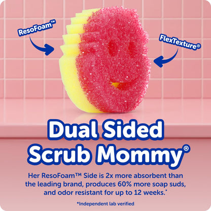 Scrub Daddy Sponges + Household Cleaning Supplies Bundle - PowerPaste Cleaning Putty, Tangerine Clean, PowErase Gel All Purpose Cleaner & Scrub Mommy (3 Pastes & 3 Sponges)