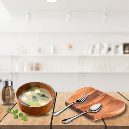 Acacia Spoon Rest For Stove Top with Non Slip Silicone Feet Stove Spoon Holder For Kitchen Counter, Double Sided kitchen Spoon Rest, Cooking Spoon Holder Spatula Rest Handmade Wooden Spoon Rest