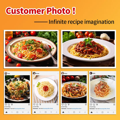 MUXIUNT Microwave Pasta Spaghetti Cooker Pot with Strainer Lid,Pasta Cooker in Microwave with Water Level and Spaghetti Portion Measuring Device,Dormitory Office Apartment Kitchen Essentials