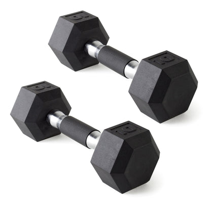 CAP Barbell Coated Dumbbell Weight | Multiple Options Pairs & Sets
