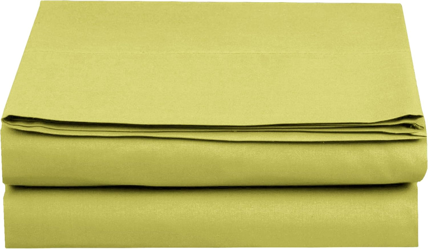 1-Piece 1500 Elegant Comfort Premium Hotel Quality Flat Sheet, Luxury and Softest Premium Hotel Quality Microfiber