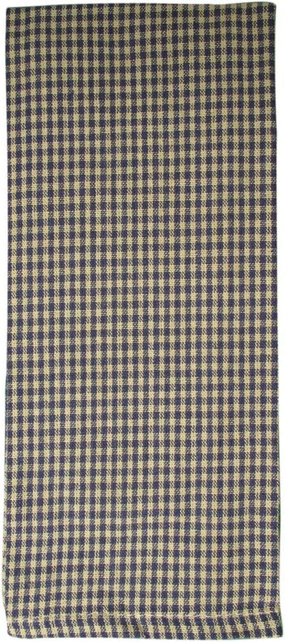 fillURbasket Black Farmhouse Kitchen Towels - Set of 3 Striped Buffalo Checked Plaid Dish Towels for Decor