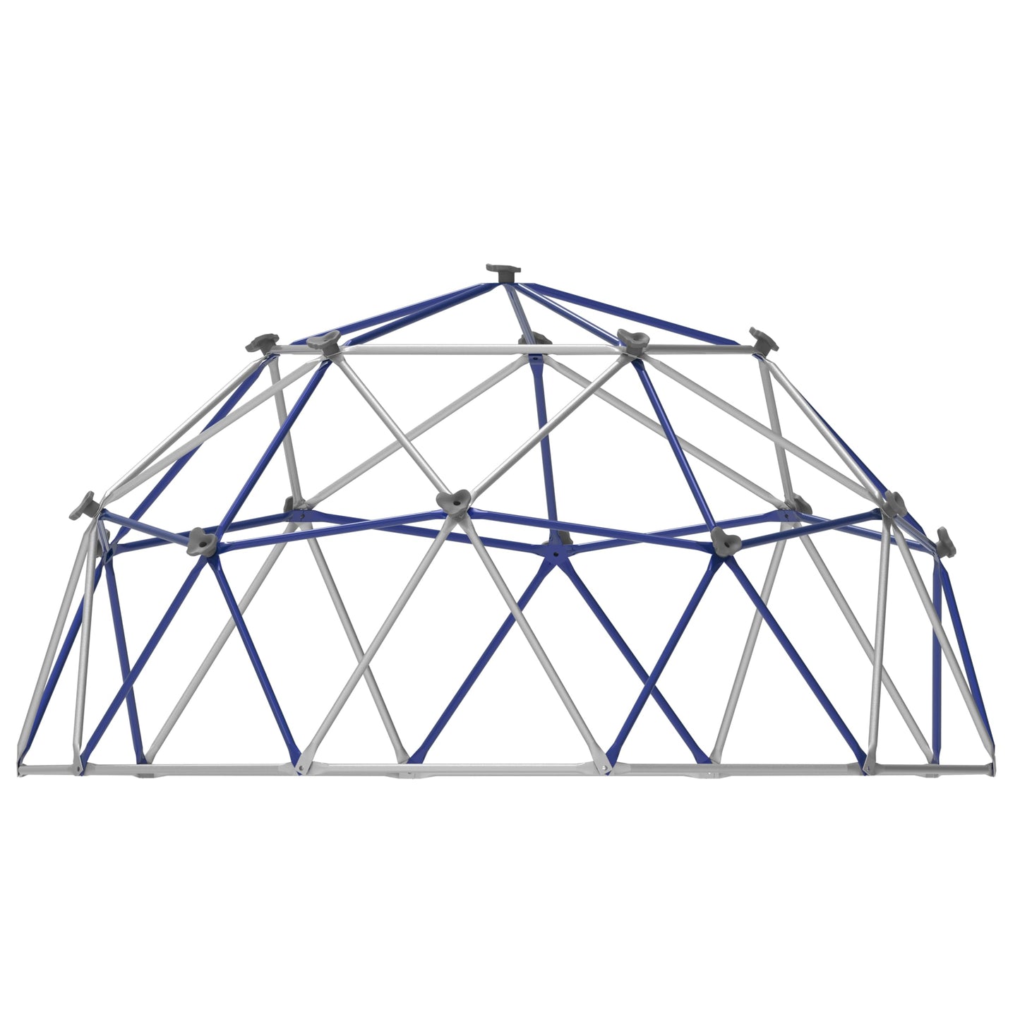 Jack and June Free-Standing Powder-Coated, UV Resistant Steel Jungle Gym Climber, Blue