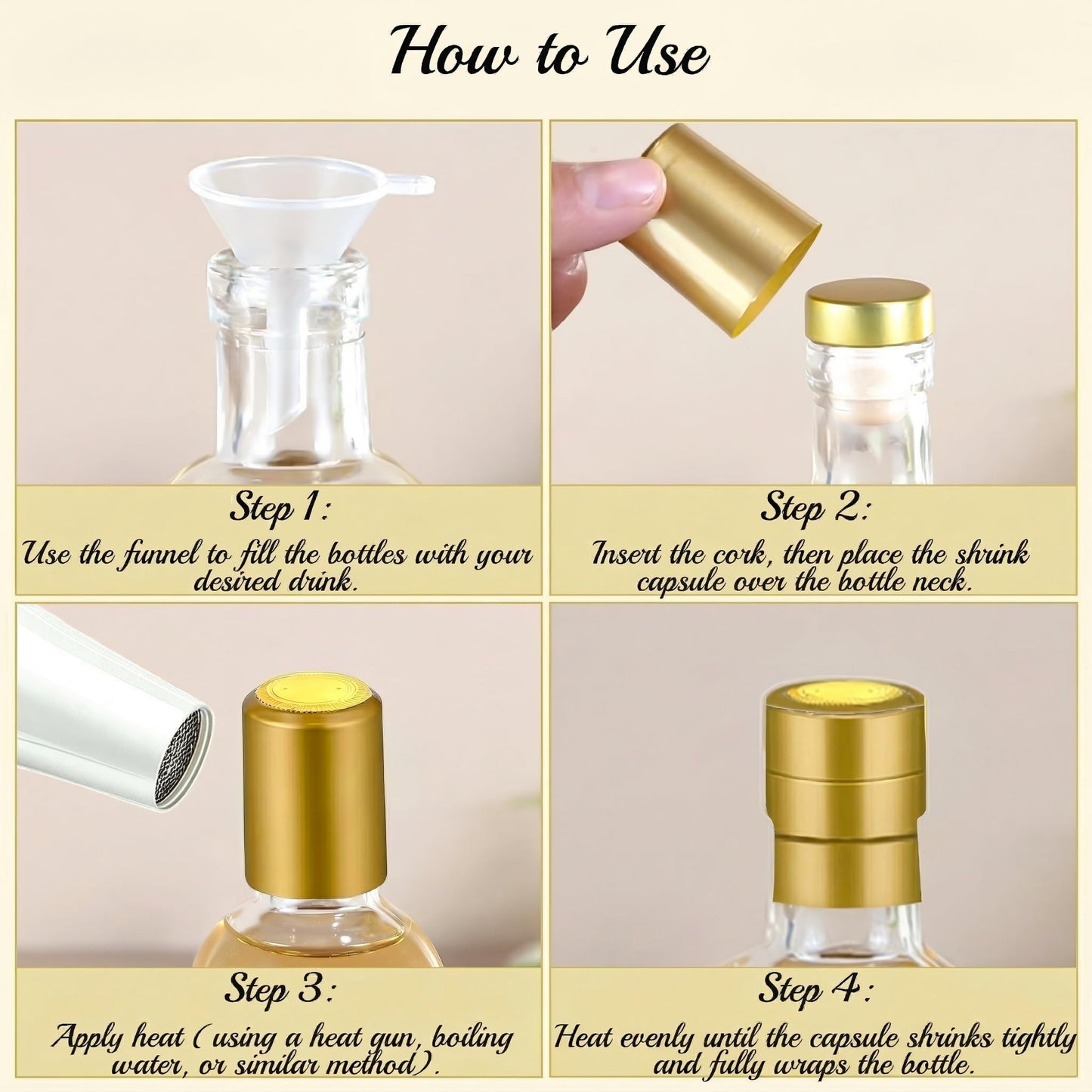 TBWIND 12 Pack 12oz/375ml Clear Glass Bottles with T-Top Cork Stoppers