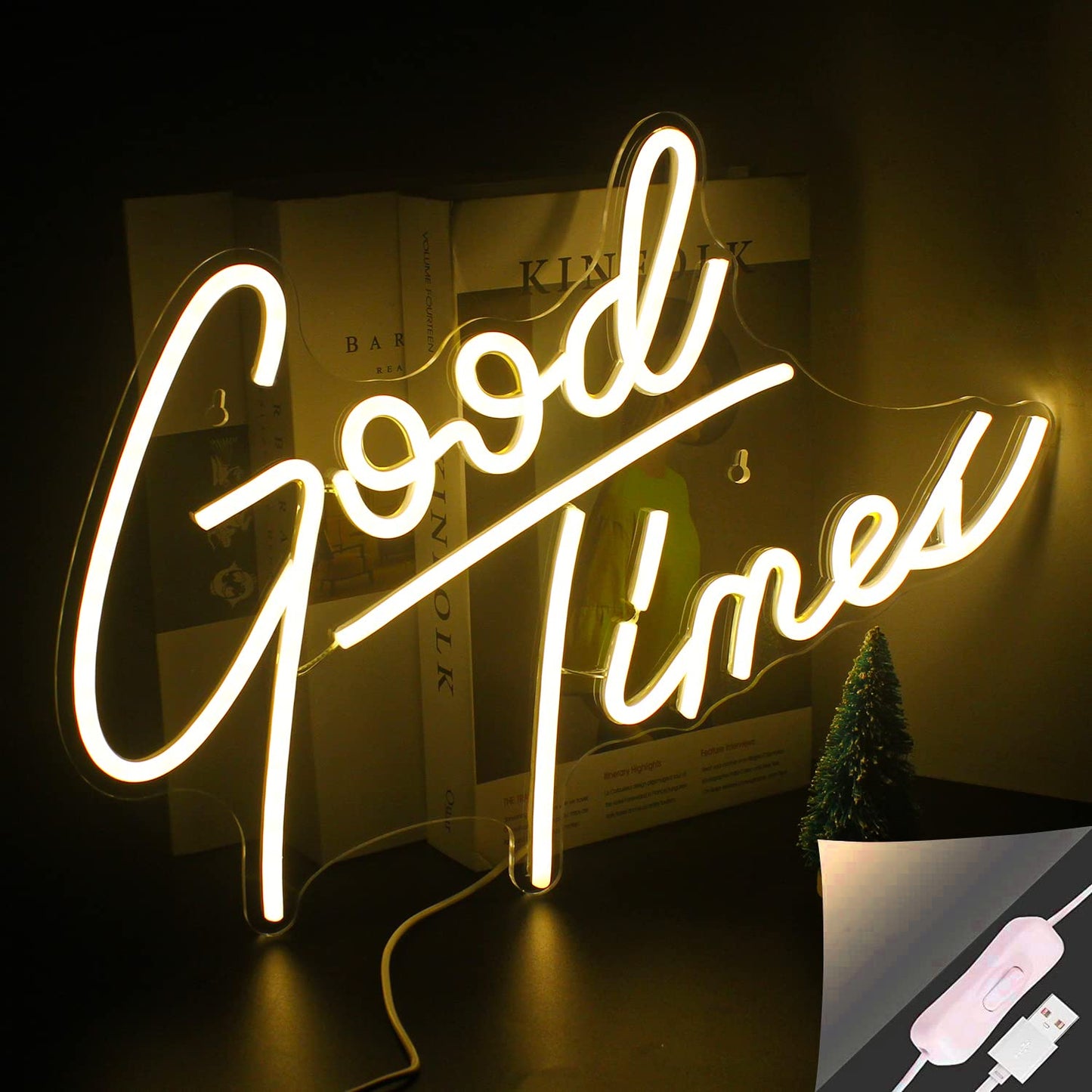 Looklight Better Together Neon Sign,Neon Light for Wall Decor,Wedding Neon Sign,Warm White Led Neon Light USB Letters Neon Signs Led Signs for Wedding,Engagement Party,Birthday