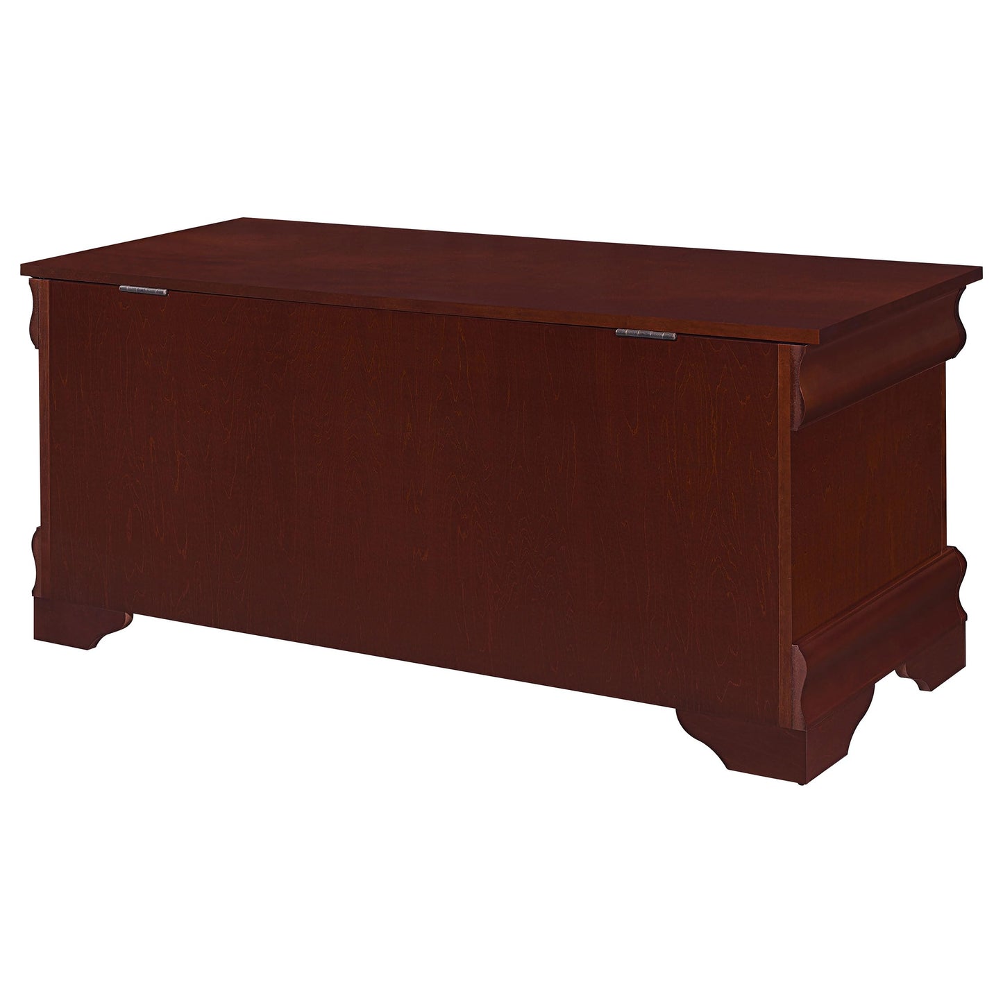 Coaster Home Furnishings - Pablo - Wood - Cedar Chest with Flip-Open Top, Lined Interior and Base Molding - Bedroom - 47-Inch - Warm Brown - 900022