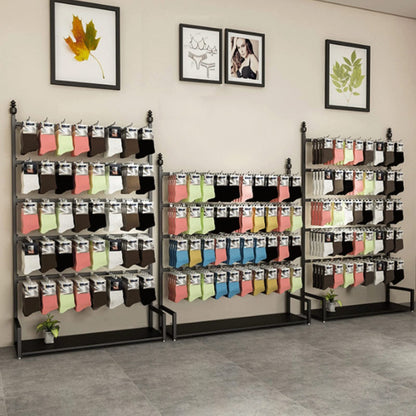 This Boutique Clothing Display Rack 4Tier Multifunctional Organizer for Socks Slippers Underwear & JewelryHigh Capacity Commercial Showcase for Retail.