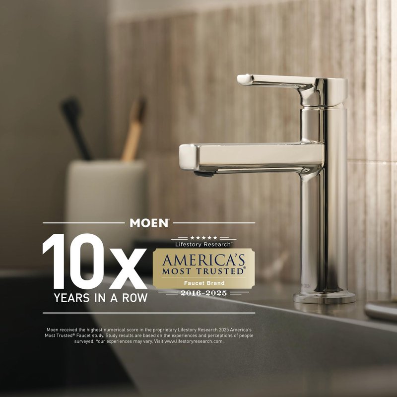 Moen Brushed Nickel Hydro Energetix Eight-Function Showerhead with Standard 5" Diameter Spray Head, 200W0SRN
