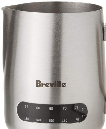 Breville BES003 Temp Control Milk Jug Espresso Accessory for Creating Latte Art