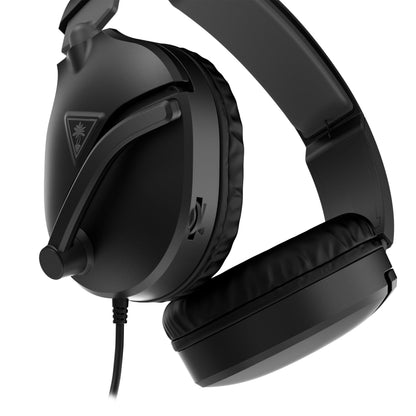 Turtle Beach Recon 70 Multiplatform Gaming Headset for Xbox Series X|S, Xbox One, PS5, PS4, PC & Mobile w/ 3.5mm Wired Connection - Flip-to-Mute Mic, 40mm Speakers, Lightweight Design, Black