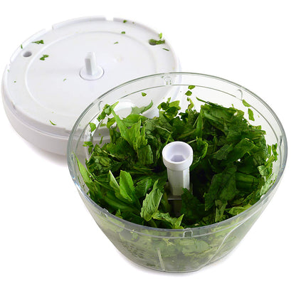 Norpro Instant Food Chopper,White, 3.25" x 4.75" x 4.75"