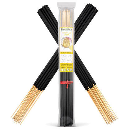 Egyptian Musk Exotic Incense Sticks Jumbo 19 Inch Long - Bulk 1 Bundle 27 to 30 Sticks - Natural 19" Extra Large with A Smooth Aroma That Burns for 3 to 4 Hours Each.