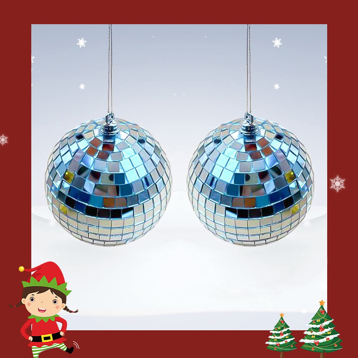 10800 Pcs Self Adhesive Mosaic Tiles, MaehSab 5 x 5 mm Square Disco Ball Mirror Tiles Sticker for DIY Craft, Hat, Interior Decoration, Card Making and Art Collage Silver