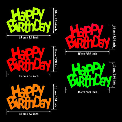 Sumind Neon Party Supplies, Glow in the Dark Balloons and Streamers for Adult Party Decorations