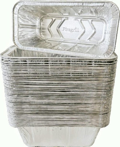 Firsgrill 50-Pack Griddle Grease Catcher Cup Liners - Fits Blackstone 17" to 36" Griddles | 8" L x 3.75" W x 3" H