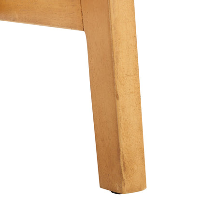 SAFAVIEH Home Collection Tiona Natural/Brown 2-Drawer Accent Table Nightstand