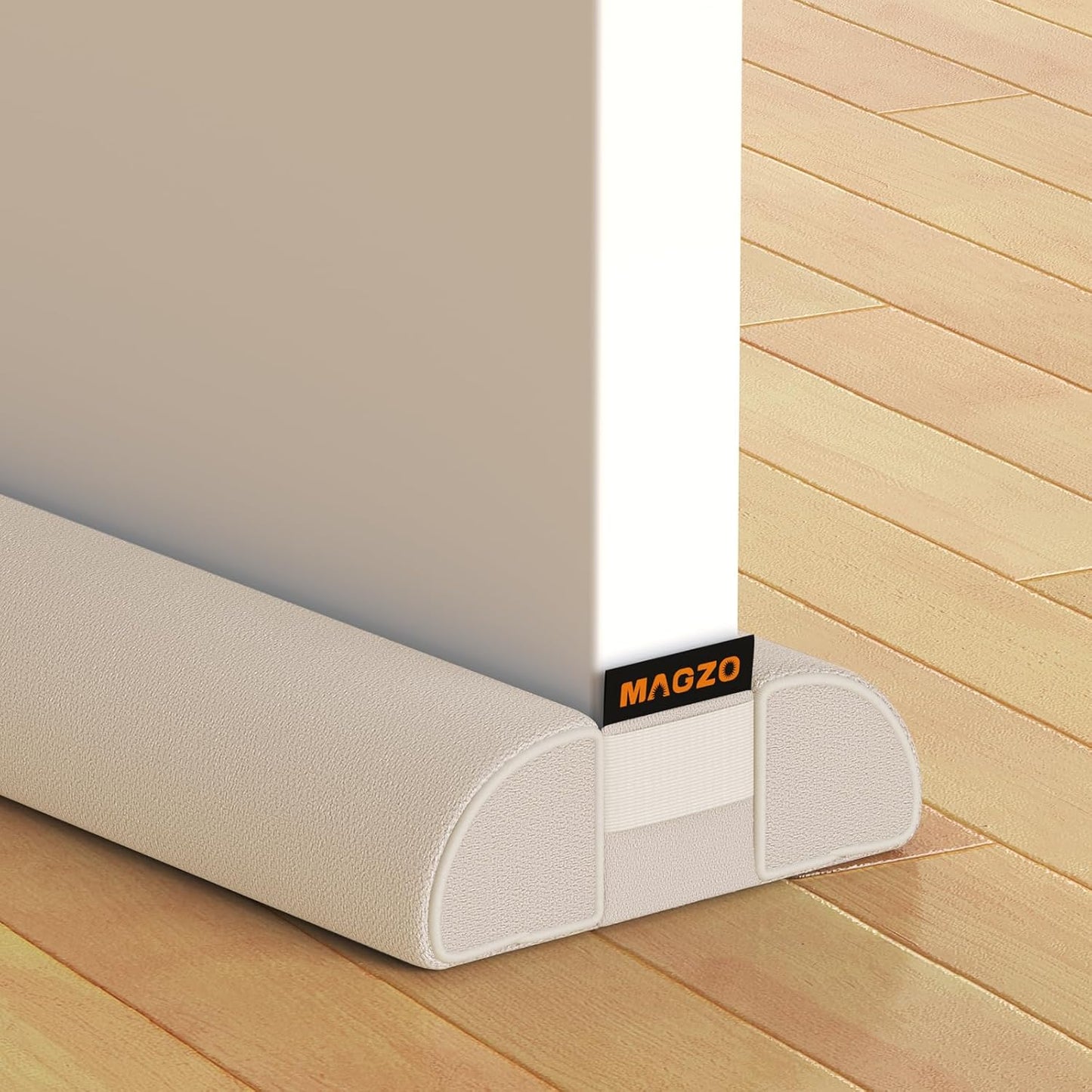 30 Inch 26'' 30'' 1.7", MAGZO Door Draft Stopper, Adjustable Under Door Gap Filler, Fits - Bottom Widths, Seals Gaps up