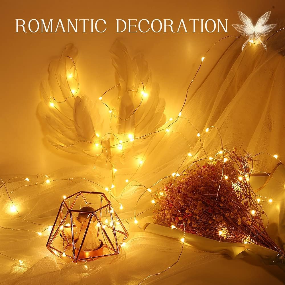 20 2024 2 Pack) Bottle Lights, LED Fairy Lights Battery Operated USB Rechargeable Upgraded Bottle Light with Cork