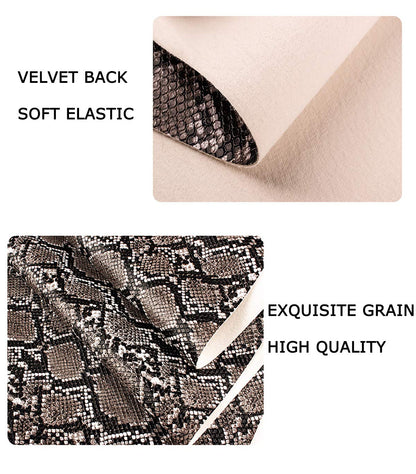 3D Anaconda Snake Skin Vinyl Faux Leather Upholstery Fabric By Meter, Embossed PU Fabric Leather Sheets for Earrings DIY Crafts Chairs Seats Sofa 54''x39'' 138x100cm(Color:Blue)