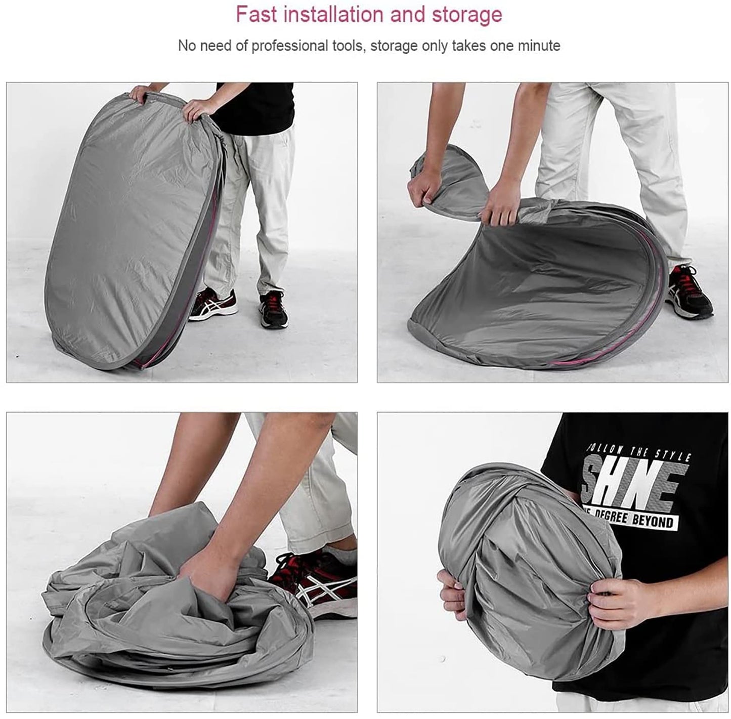 U5GAAALPPQ9 Portable Personal Home Steam Sauna 1.5L Sauna Steamer Full Body Sauna Tent Portable Personal Spa Indoor Body Slimming Therapy.