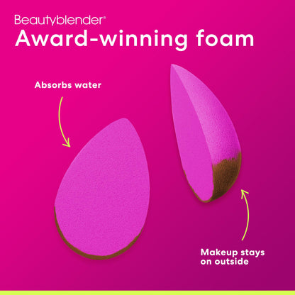 Beautyblender® | Bubble Blender Makeup Sponge | Blend Liquid Foundations, Powders and Creams | Streak Free Application | Vegan, Cruelty Free | Made in USA
